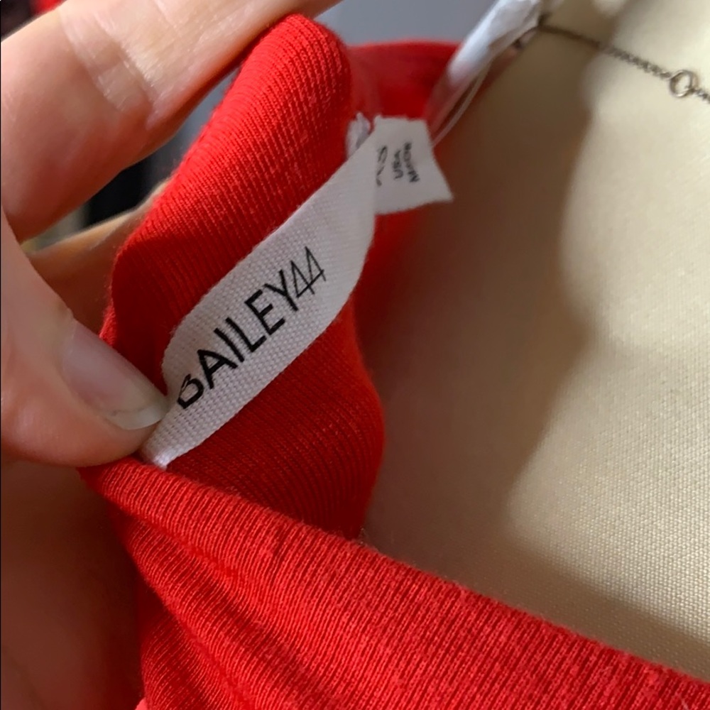 NWT Bailey 44 Red Sleeveless Dress Red Twist Dress - Picture 6 of 7
